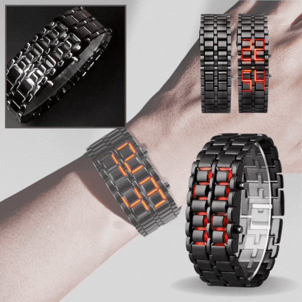 WATCHAIN-TST, Цифрова LED часовник TechTime