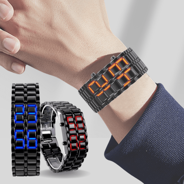 WATCHAIN-TST, Цифрова LED часовник TechTime