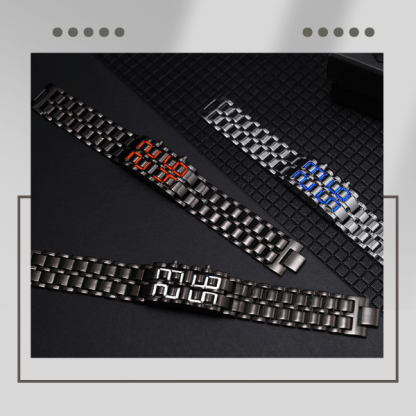 WATCHAIN-TST, Цифрова LED часовник TechTime
